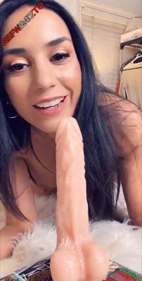 Tia Cyrus dildo blowjob snapchat premium xxx porn videos on fanspics.net