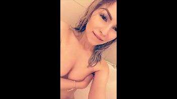 Layna Boo shower pussy fingering snapchat free on fanspics.net