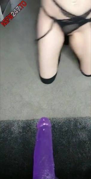 Just Violet dildo masturbating on the floor snapchat premium xxx porn videos on fanspics.net