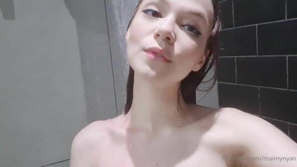 Maimy ASMR - maimynyan Shower Tease on fanspics.net