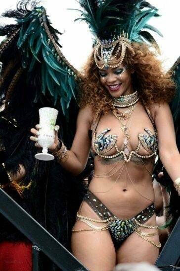 Rihanna Bikini Festival Nip Slip Photos  - Barbados on fanspics.net