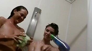 Le_lea lesbian random girl at camp shower - MFC nude videos on fanspics.net