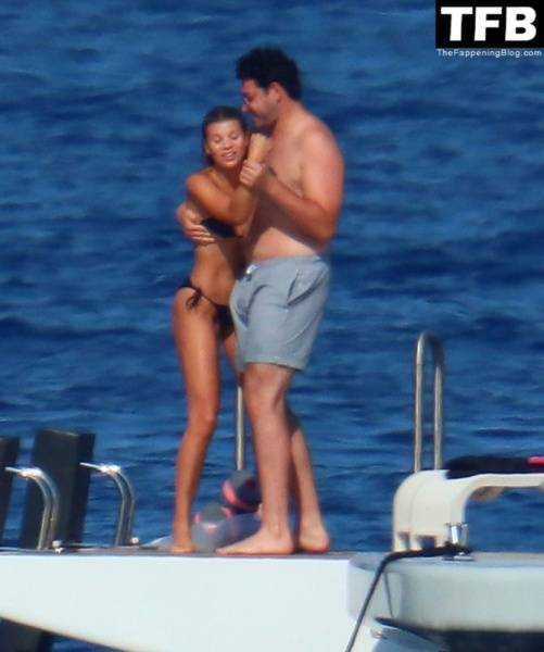 Sofia Richie & Elliot Grainge Pack on the PDA During Their Holiday in the South of France - France on fanspics.net