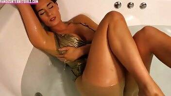 Florina fitness nude bath sexy youtuber video on fanspics.net