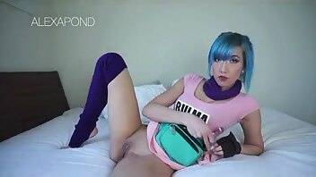 Alexa Pond ? Trying to cum with her pink dildo ? Manyvids leak on fanspics.net