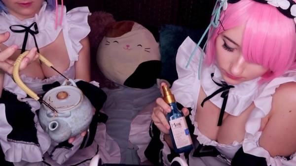 AftynRose ASMR - Rem and Ram Pampering you on fanspics.net