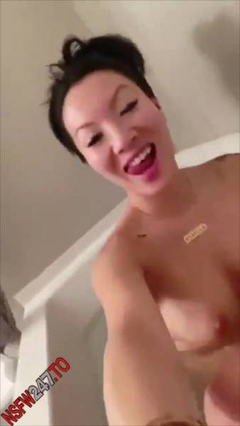 Asa Akira bathtub pussy play snapchat premium xxx porn videos on fanspics.net