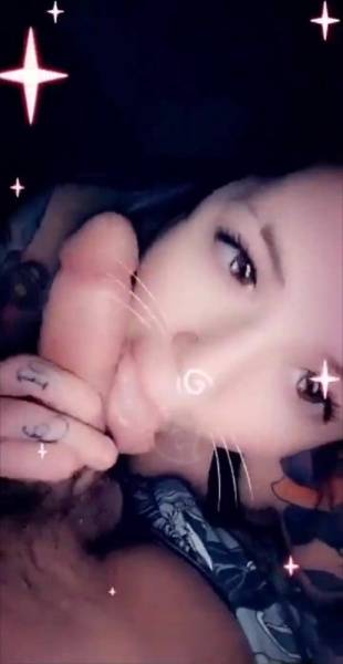 Cortana Blue boy girl show blowjob & sex cum on booty snapchat premium 2018/12/24 on fanspics.net