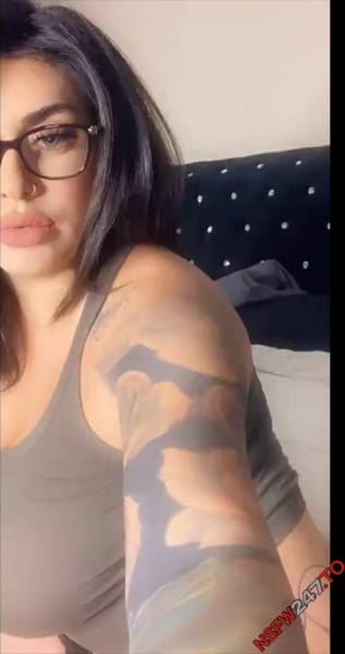 Ana Lorde anal dildo masturbation snapchat premium 2019/10/10 on fanspics.net