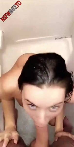 Lana Rhoades shower blowjob & sex show snapchat premium xxx porn videos on fanspics.net