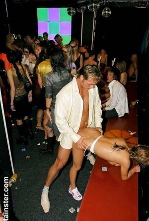 Late night drinking to the wee hours at nightclub leads to a full blown orgy on fanspics.net