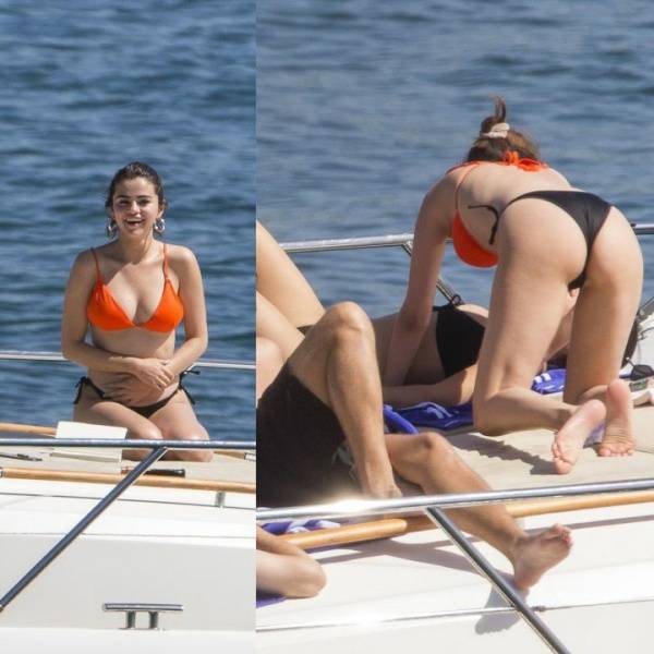 Selena Gomez Thong Bikini On Boat Set Leaked - Usa on fanspics.net