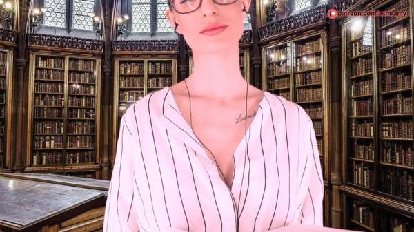 ASMR Amy Nude - Your Naughty Librarian Dream Come True on fanspics.net