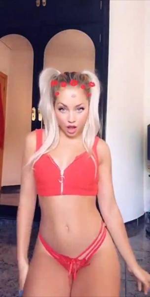 Paola Skye red bikini snapchat premium xxx porn videos on fanspics.net