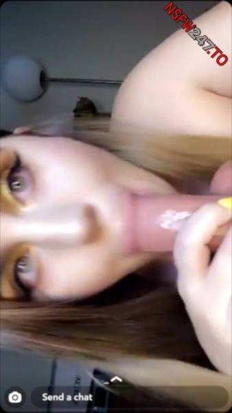 Candy Court sloppy dildo blowjob POV snapchat premium xxx porn videos on fanspics.net