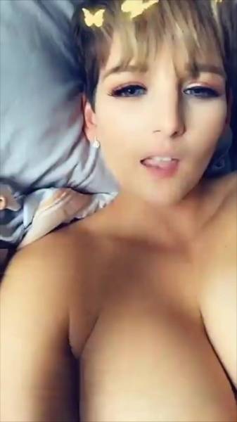 Hannah Brooks anal toy snapchat premium xxx porn videos on fanspics.net