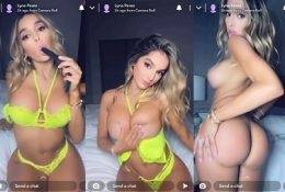Lyna Perez Nude Strip Spanking Video  on fanspics.net