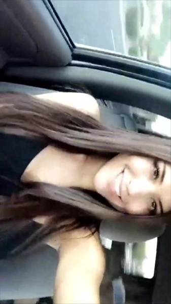 Rainey James vib orgasm public in car snapchat premium xxx porn videos on fanspics.net