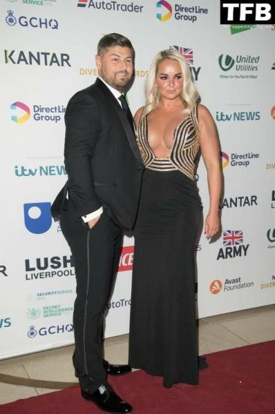 Jennifer Ellison Flaunts Nice Cleavage at The National Diversity Awards on fanspics.net