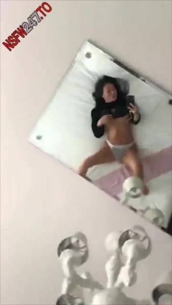 Asa Akira playing on bed snapchat premium 2019/11/13 porn videos on fanspics.net