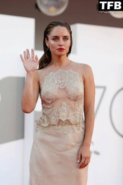 Matilde Gioli Flashes Her Nipples at the 79th Venice International Film Festival on fanspics.net