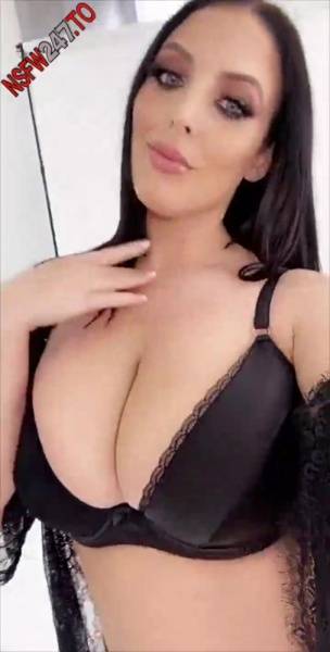 Angela White quick pussy play on porn set snapchat premium xxx porn videos on fanspics.net