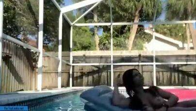 Amazing Kateelife Nude Pool Teasing Video  on fanspics.net