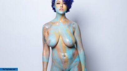 Sabrina Nichole Nude Body Paint OnlyFans Set  nudes on fanspics.net