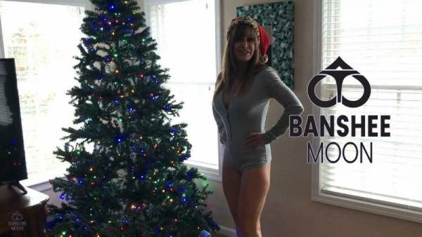 Banshee Moon Xmas Onesie Camel Toe Onlyfans Video  on fanspics.net