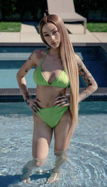 Bhad Bhabie Sexy Pool Bikini Onlyfans Set Leaked - Usa on fanspics.net