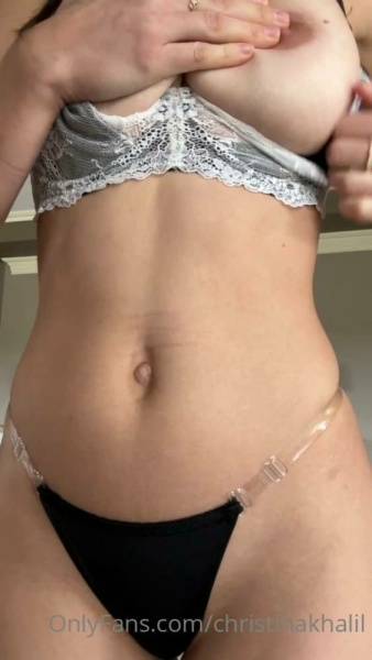 Christina Khalil Nipple Slip Topless Strip Onlyfans Video Leaked - Usa on fanspics.net
