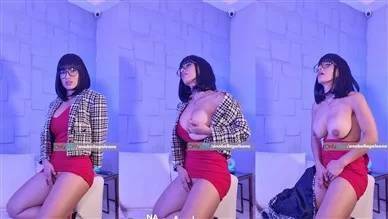 Anabella Galeano Nude Striptease Cosplay Video  on fanspics.net