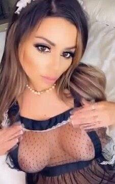 Juli Annee Slutty Maid Nude Lingerie Video on fanspics.net