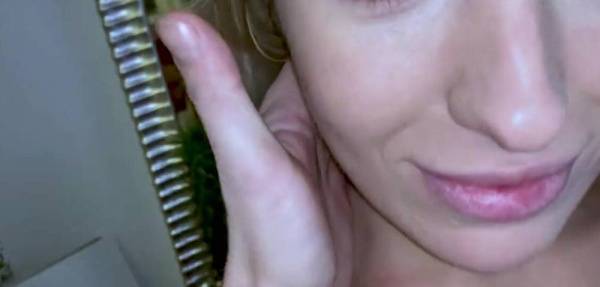 Tall Blond Collage Girlfriend POV Blowjob And CIM In Homemade Video - Angelika Grays on fanspics.net