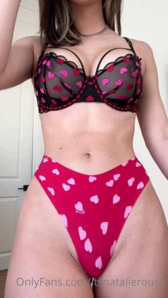 Natalie Roush Nude Valentines Panties Haul Onlyfans Video Leaked on fanspics.net