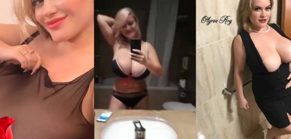Olyria Roy Showing Huge Tits OnlyFans Insta Leaked Videos on fanspics.net