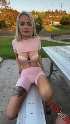 Viking Barbie & Layna Boo outdoor dildo fuck show snapchat premium porn videos on fanspics.net