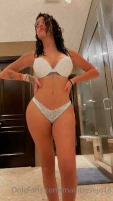 Malu Trevejo Thong Lingerie Dancing OnlyFans Video  - Usa on fanspics.net