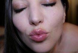 Orenda ASMR Close Up Kisses Video  on fanspics.net