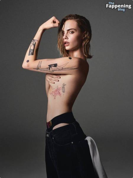 Cara Delevingne Sexy & Topless – Calvin Klein Pride Campaign (8 Photos) on fanspics.net