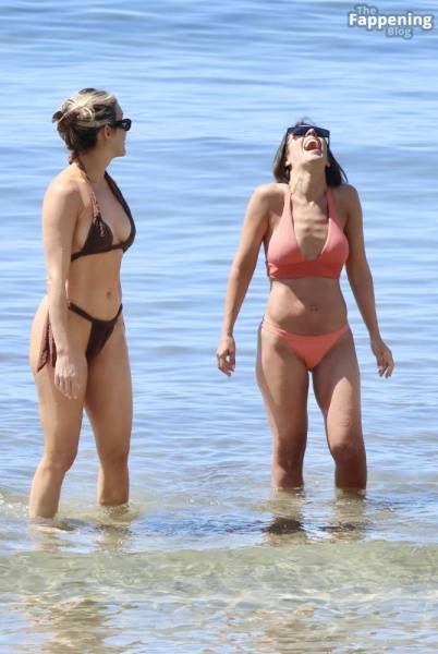 Janette Manrara & Ashley Roberts Laugh and Joke on the Beach in Marbella (74 Photos) on fanspics.net