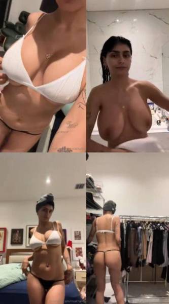 Mia Khalifa Nude Lingerie Try-On OnlyFans Video Leaked - Usa on fanspics.net