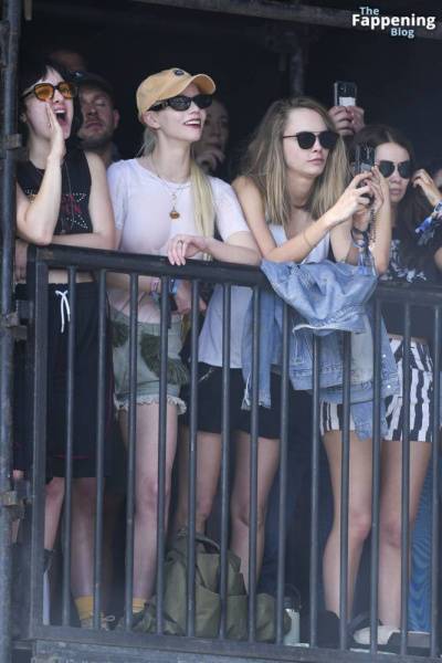 Anya Taylor-Joy Stuns in a Wet T-Shirt at Glastonbury Festival (27 Photos) on fanspics.net