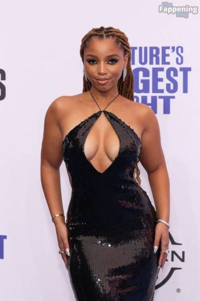 Chloe Bailey Shows Off Her Big Boobs at the BET Awards 2024 (49 Photos) on fanspics.net