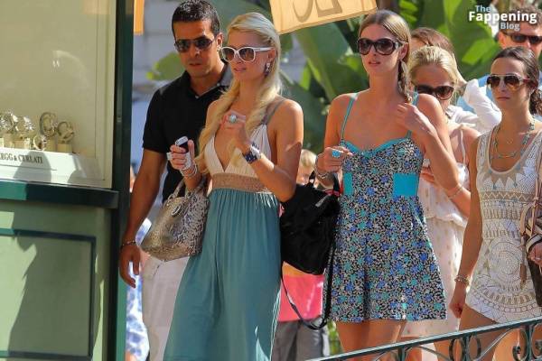 Paris and Nicky Hilton Go Shopping in Monte-Carlo (67 Photos) - France on fanspics.net