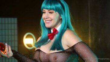 Meg Turney Nude Bulma Cosplay Onlyfans Video on fanspics.net