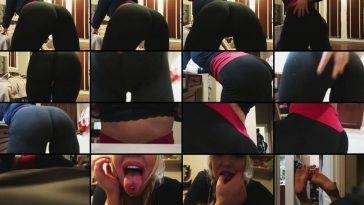 Tara Babcock Black Leggings (1 vid) on fanspics.net