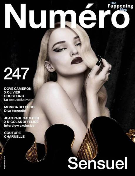 Dove Cameron Sexy & Topless – Numéro France (11 Photos) - France on fanspics.net