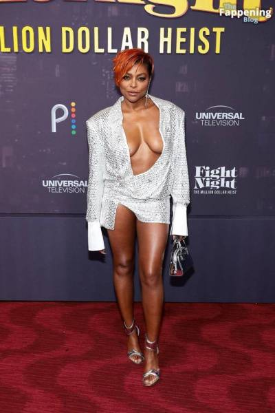 Taraji P. Henson Displays Her Sexy Boobs at the ‘Fight Night: The Million Dollar Heist’ Premiere (55 Photos) - New York on fanspics.net