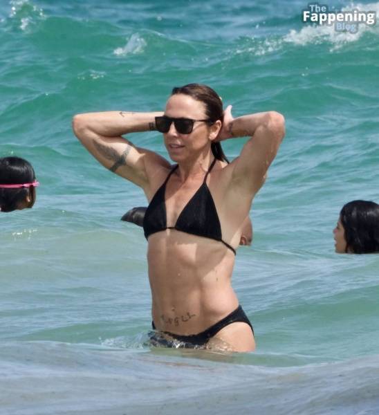 Mel C Shows Off Her Toned Physique as She Enjoys Summer Break in Ibiza (35 Photos) on fanspics.net